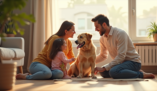 Dogs Build Stronger Family Bonds Dogs Build Stronger Family Bonds