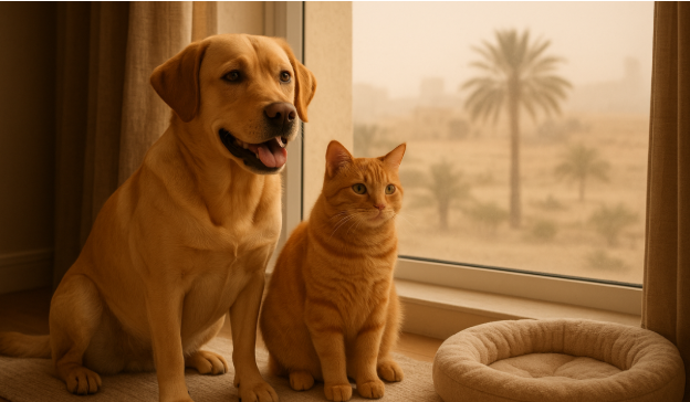 Pet Healthy in Dusty UAE Winters Pet Healthy in Dusty UAE Winters